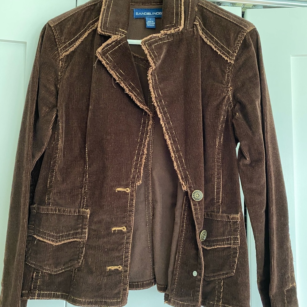 Early 2000s Brown Corduroy Jacket